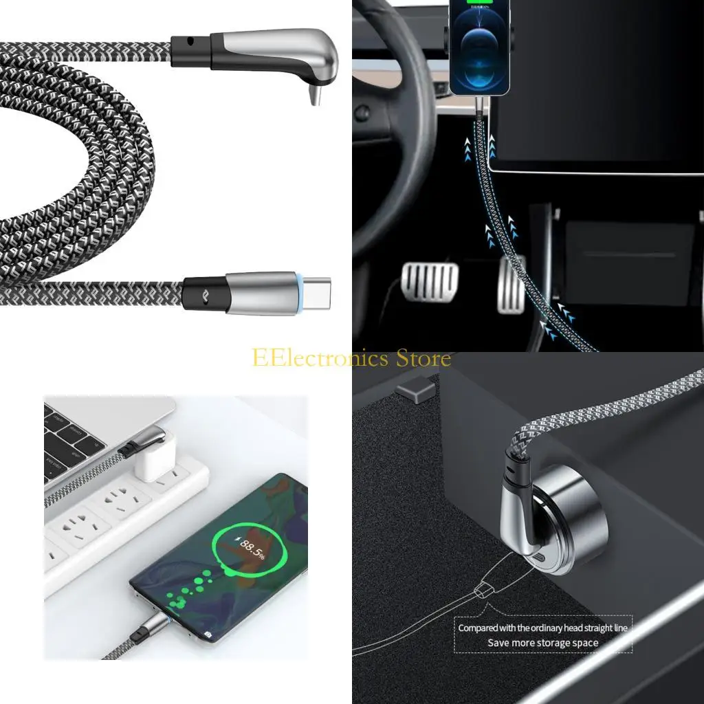 

B03C USB C TO USB C Кабель PD60W Быстрая передача данных для телефона 15 16 Линия данных