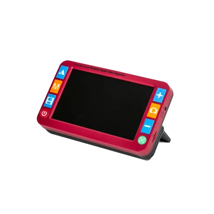 Low Cost 5"  Vision Aid Digital Video Magnifier for Visually Impaired with Dual 8MP + Auto Focus  Voice image 2