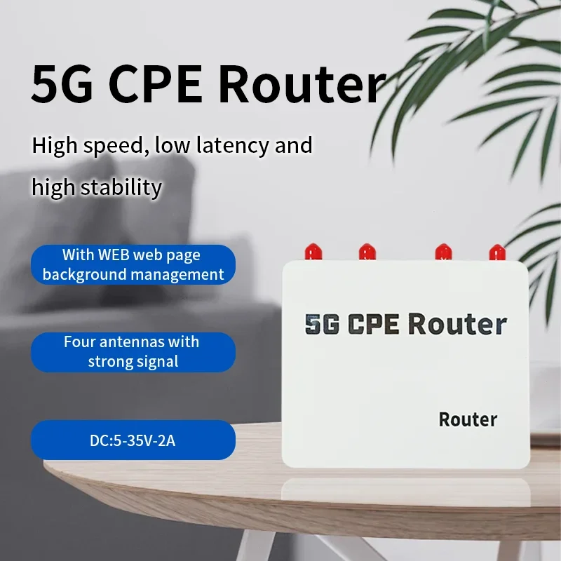 Factory price 5g Router openwrt home 5g sim router with good external antenna signal 5g router