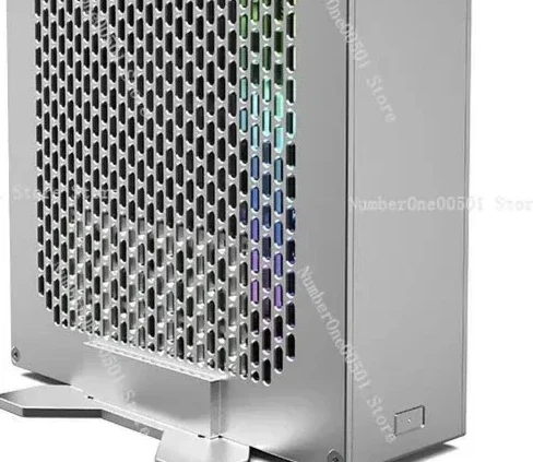 Lzmod 2.2L Mini ITX iGPU Case DC-M2 with Internal DC Power Supply Support