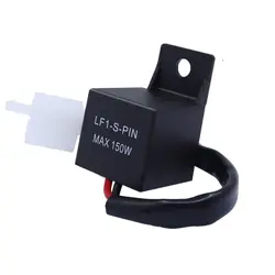 Plastic Motorcycle Switch Black Adjustable Relay LED Turn Signal Indicator for Yamaha R1 R6 FZ1 FZ6 FZ8 MT07 MT09 Motorcycle