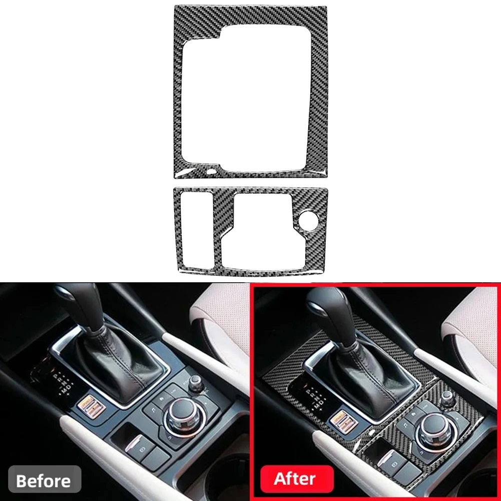 Center Control Decor Axela Decor Cover Car Modification Easy Installation Factory Specifications For Mazda Axela 2014-2019