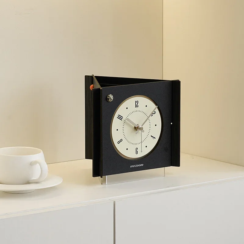 

Nordic style pendulum desktop home clock desk clock living room large clock desktop ornament