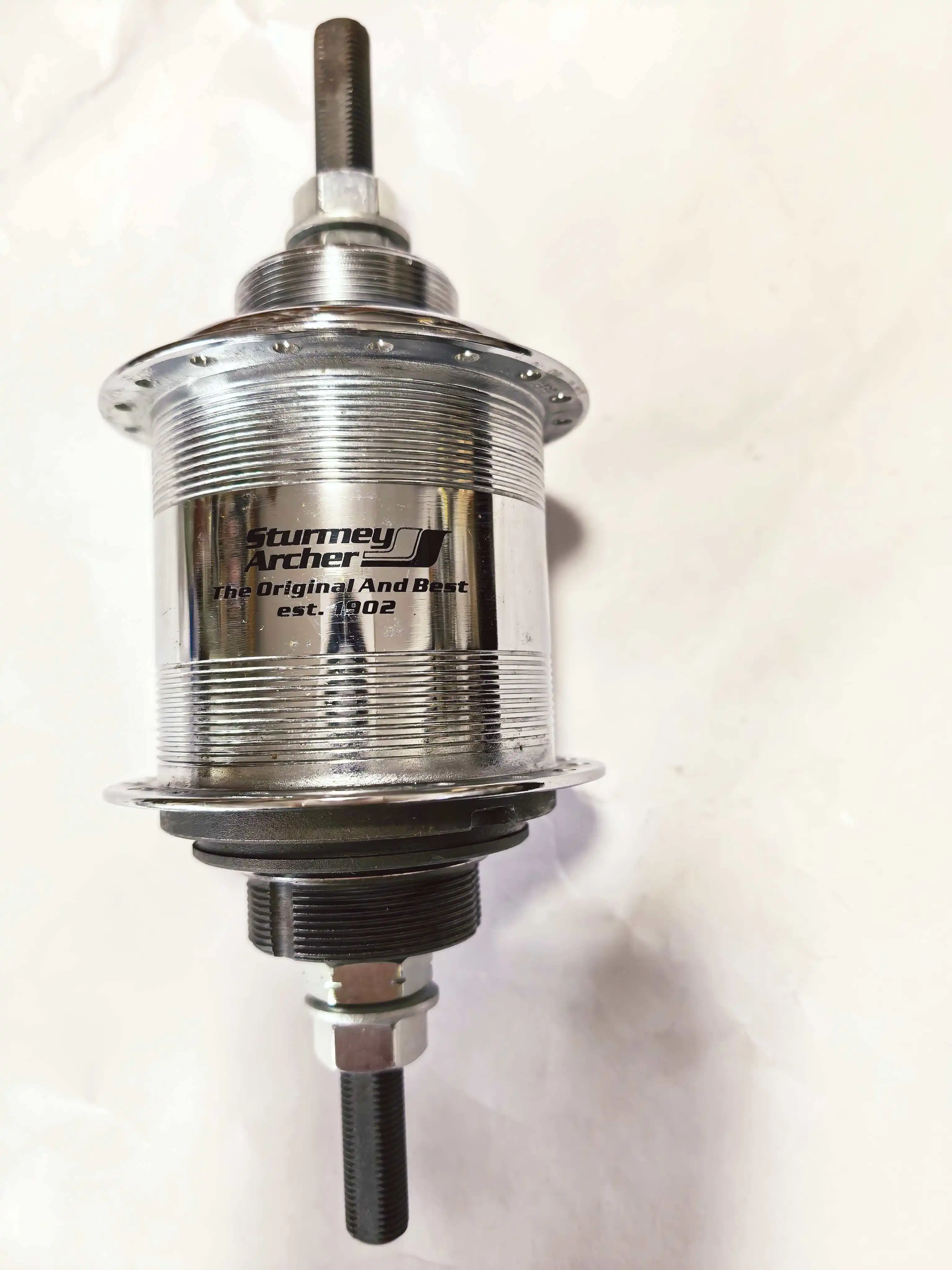 Sturmey-Archer SA 내장형 2단 허브 36홀 180mm 액슬 길이 디스크 브레이크 사용 가능