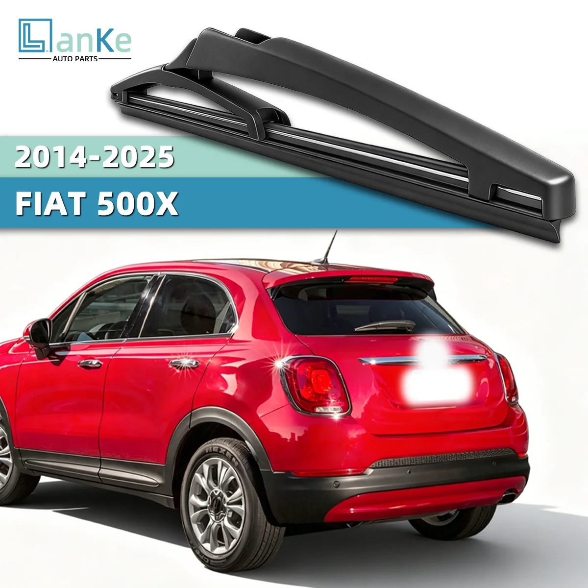 

Lanke Rear Window Wiper Blade Fit For Fiat 500X 2014-2025 Replacement Part for Back Glass Cleaning for Smooth Clear Viewing