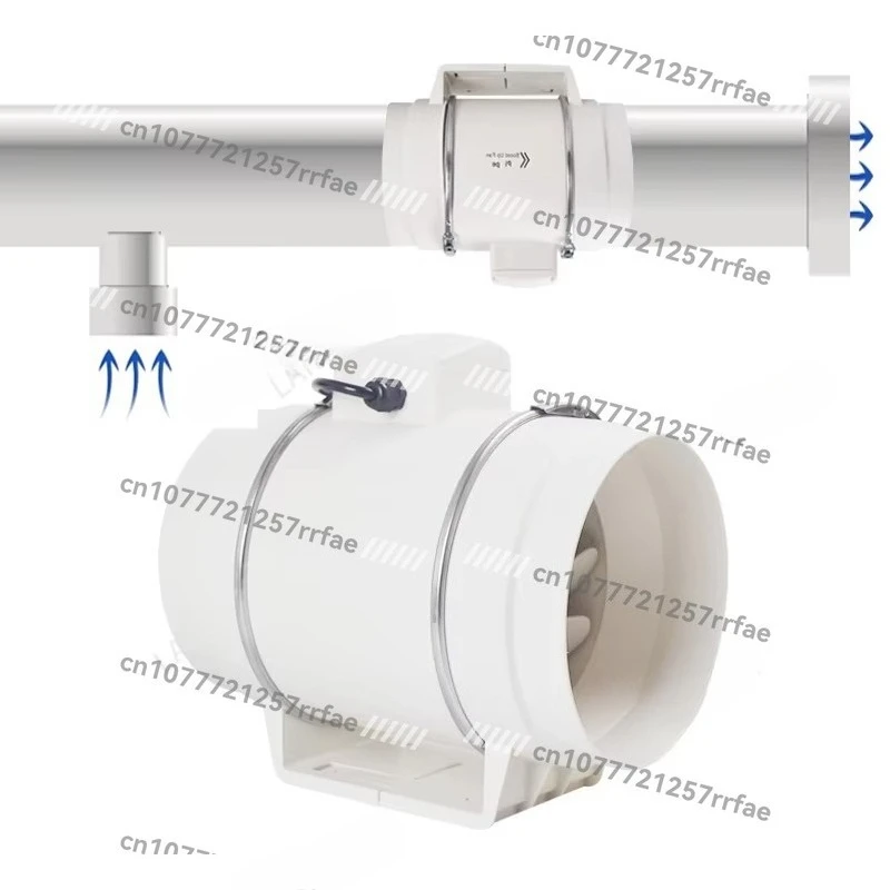 220 volts low noise high speed 2600 rpm duct exhaust fan industrial fume hood plastic duct fan