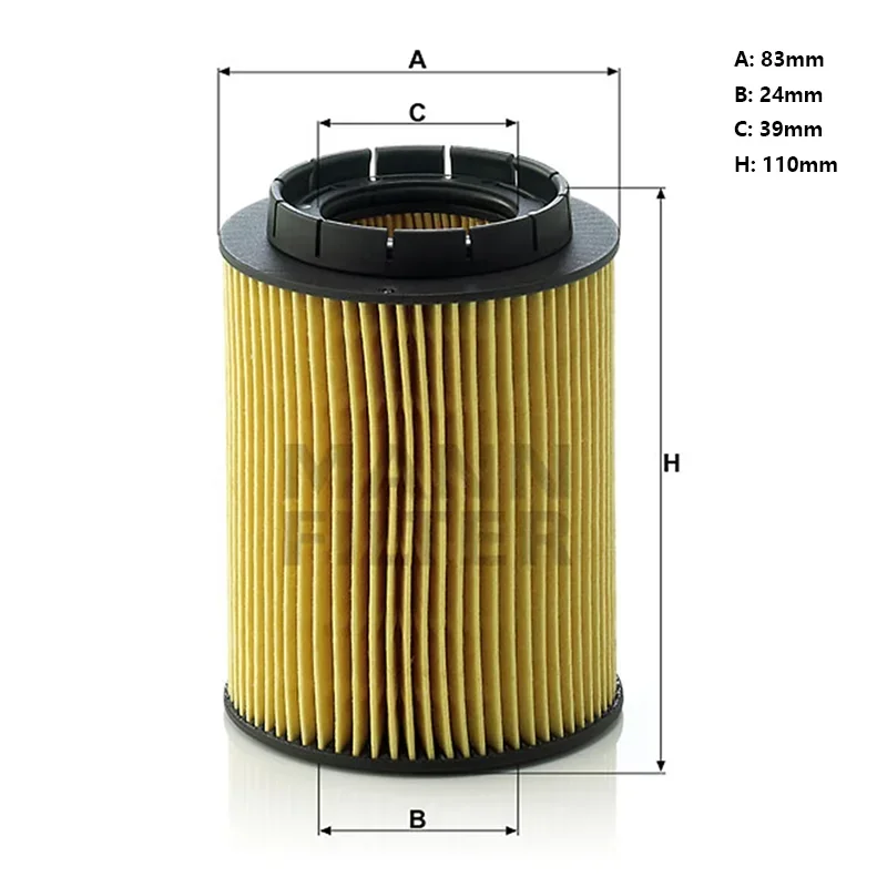 MANNFILTER HU932/6n Oil Filter Fits PORSCHE Cayenne JEEP Grand Cherokee VW Caravelle Passat Touareg AUDI 05015171AA 021115561B