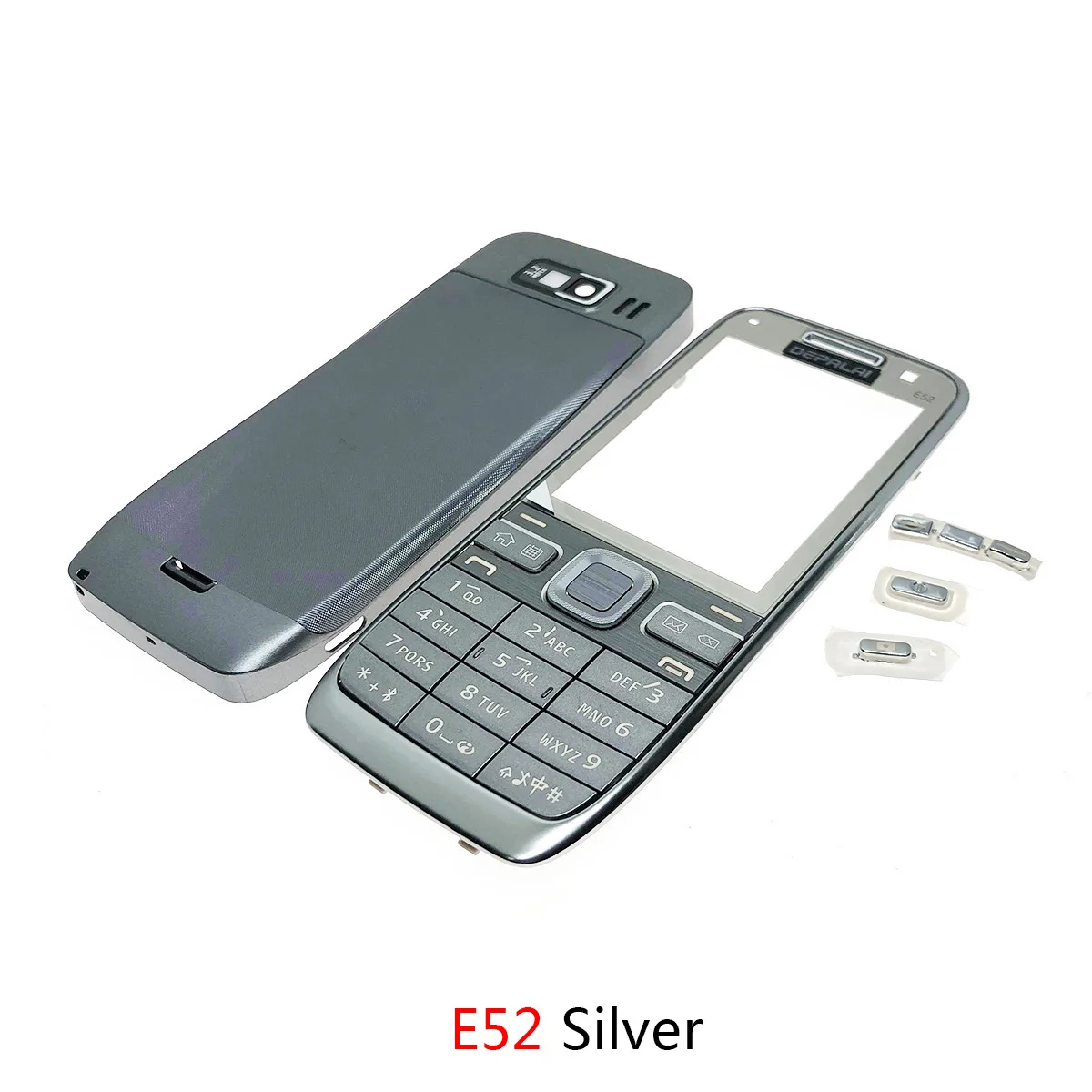 Phone Housing Cover For Nokia E52 Mobile Phone Case E52 case Keypad battery Back Front Faceplate Frame cover