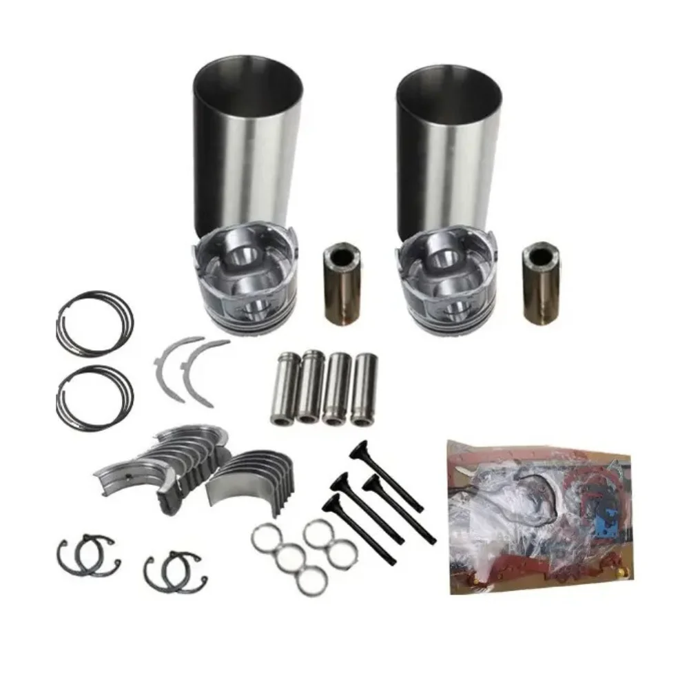 2 Cylinder Overhaul Rebuild Kit for Kubota ZB500 Engine Gl5500 Generator