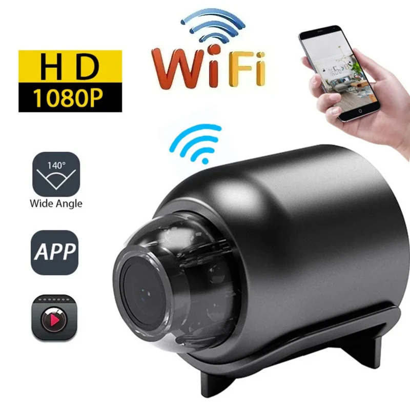 X5 Mini Camera Wireless 1080P Surveillance Security Video Card Cam Night Vision Motion Detect Camcorder Monitor Cam Smart Home