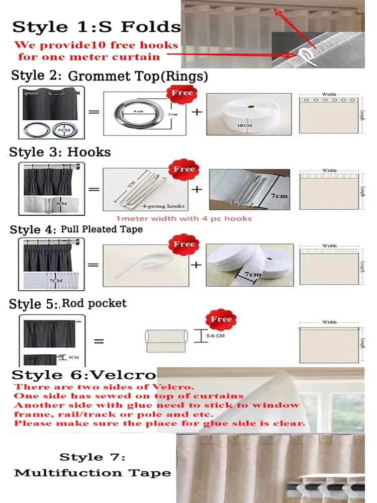 حجم مخصص! ستائر شفافة بخطوط قابلة للطي لغرفة المعيشة وغرفة الطعام وغرفة النوم من التول الأبيض ونافذة شفافة ديكور حديث كريمي #6