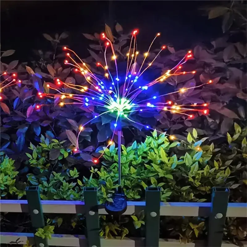String Fairy Lights LED String Solar  Lights Waterproof Outdoor Christmas Flash for Garden Landscape Lawn Party Decor