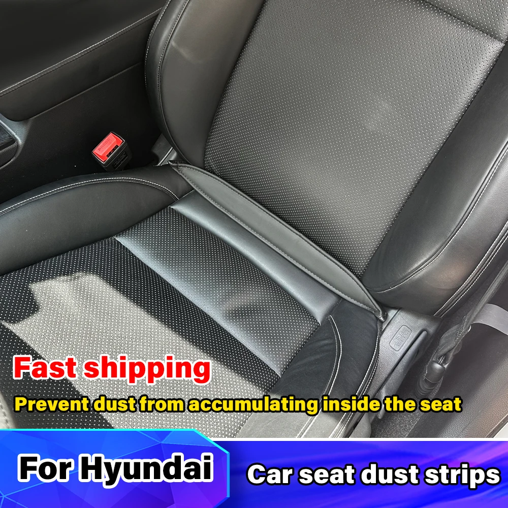 Car Seat Gap Filler Strips For Hyundai Kona OS SX2 Palisade Highlander Tucson ix35 Veloster i30 N Line SR SX Elite Premium Parts