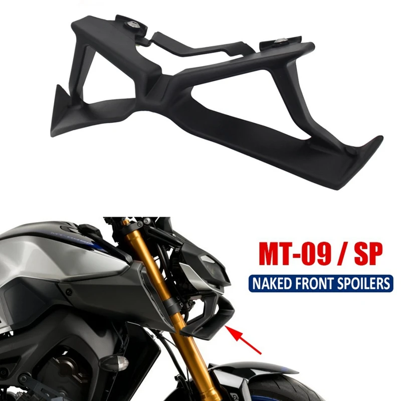 

Motorcycle Downforce Frontal Spoilers Winglet Aerodynamic Wing Front Spoiler For Yamaha MT-09 MT09 SP 2017-2020