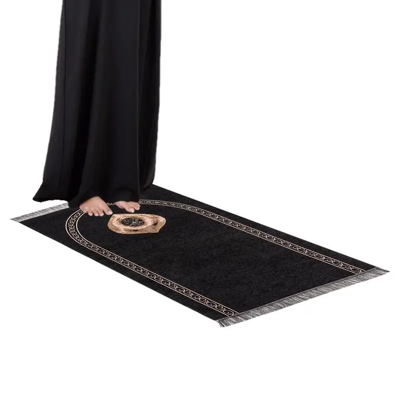 

Eid Worship Kneel Prayer Mats Worship Kneel Non-slip Soft Portable Vintage Pattern Floor Carpets Party Ornament