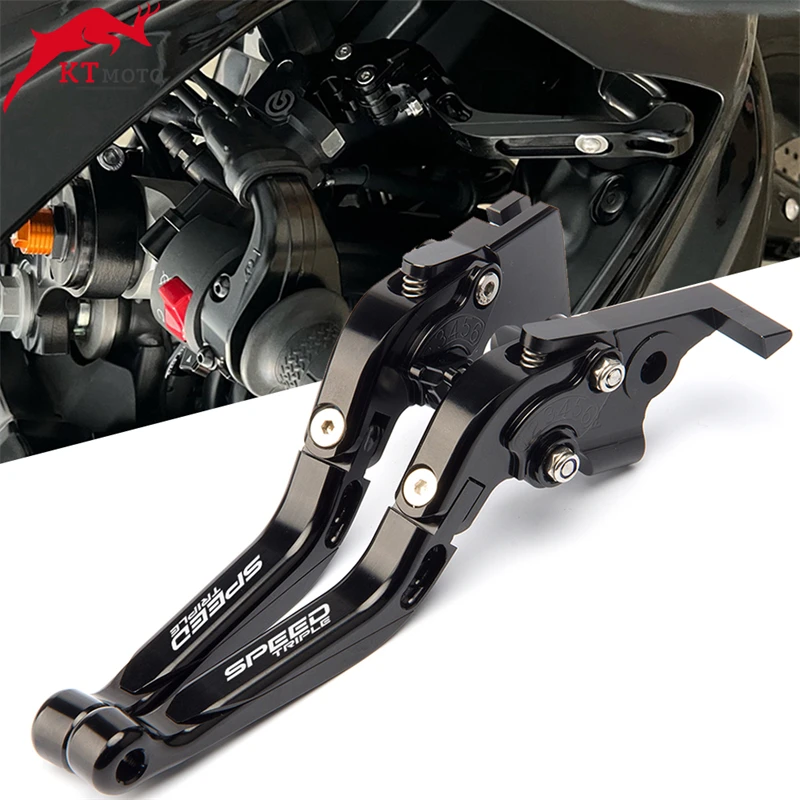 

For TRIUMPH speed triple 1050 SPEED TRIPLE R 2016-2023 Motorcycle CNC Adjustable Extendable Foldable Brake Clutch Levers