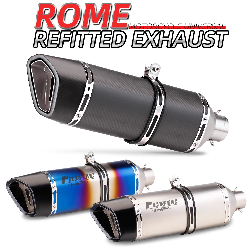 Direct New Exhaust Modification DUKE390 Wujil 300AC CBR500R Roman Condition Motorcycle Exhaust System