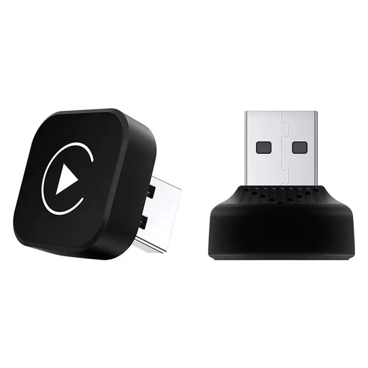 belong Universal 2in1 Wireless CarPlay Auto Adapter Smart Mini Box for Factory Wired Car, Plug and Play