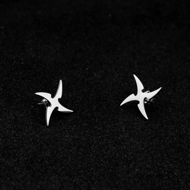 2Pieces Exquisite Earring Fashion Metal Windmill Earring Women Q6RB