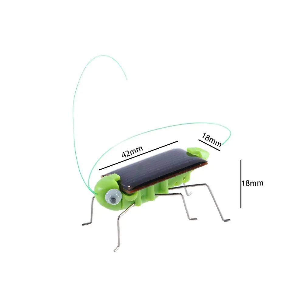 Gadget Gift Kids Toy for Children Mini Toy Solar Energy Cricket Solar Power Insect Solar Power Grasshopper Solar Grasshopper