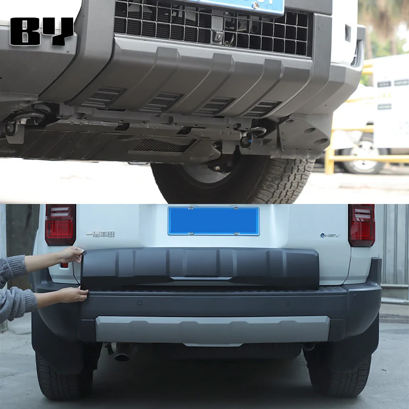 

Для Toyota Land Cruiser 250 LC250 Prado 2024 + Стайлинг автомобиля, защита переднего и заднего бампера, аксессуары, внешняя наклейка, накладка на пластину