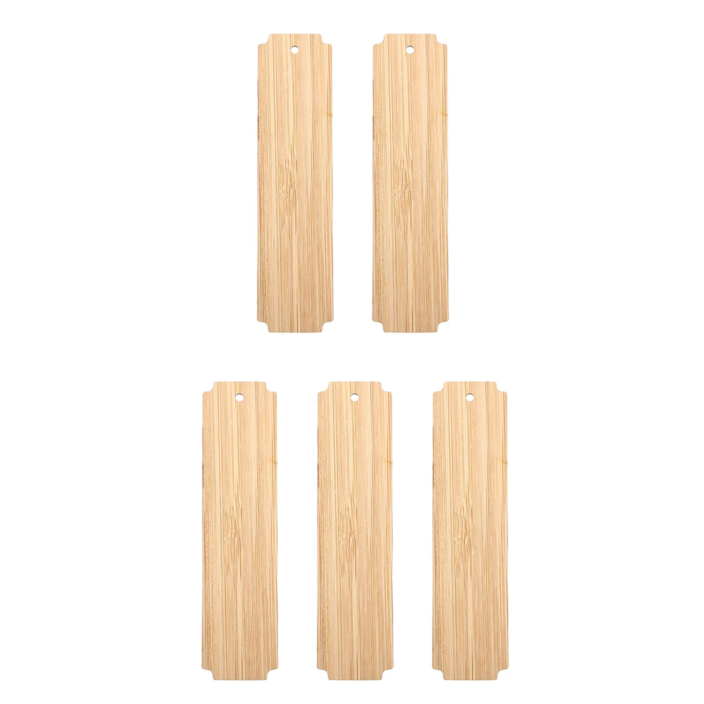 

20 Pcs Decorations DIY Bookmark Materials Bookmarks for Kids Wood Custom Crafts