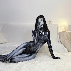 سباندكس الرجل العنكبوت تأثيري بدلة للنساء, زي خارق, بدلة سباندكس للفتيات, المنتقمون, سم, مشد الرجل العنكبوت أفضل 8 زي العنكبوت امرأة مبيعا - رقم 7