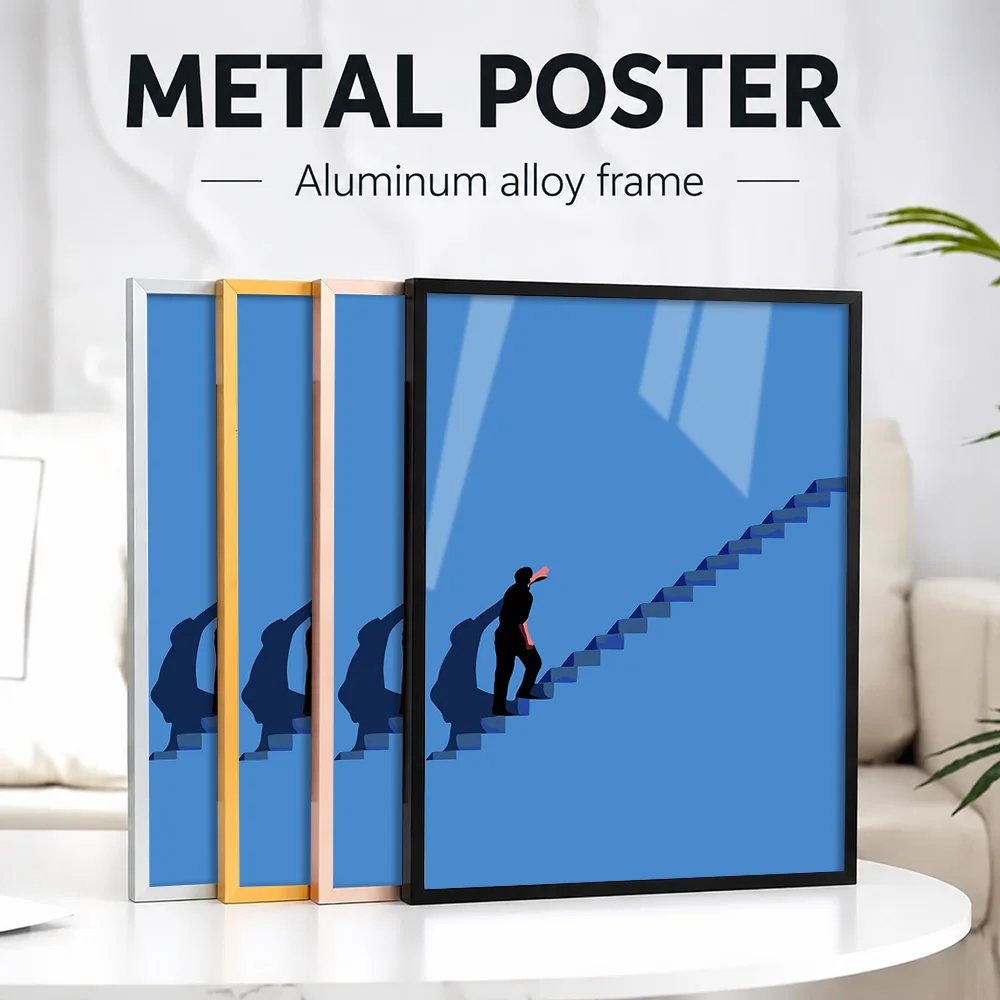 The Truman Show Framed Metal Poster Personalized Photo Dramatic Vintage Screen Graphic Style Wall Art For Lounge Director Gift