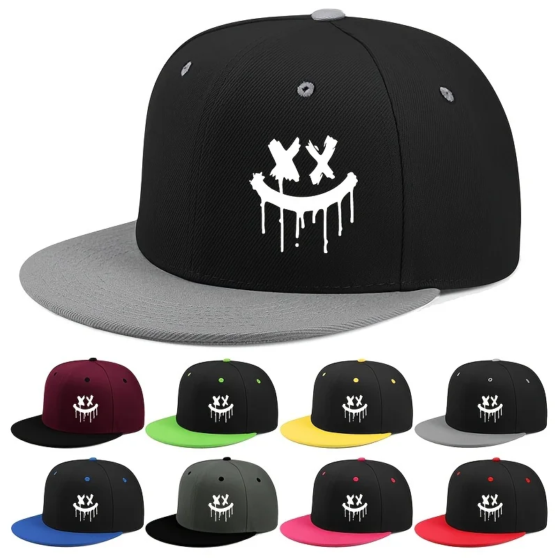 هالوين تحت عنوان في الهواء الطلق الحدث شاحنة سائق قبعة مسطحة قابل للتعديل الحواف قبعات البيسبول للجنسين الهيب هوب القبعات أغطية الرأس العصرية #2