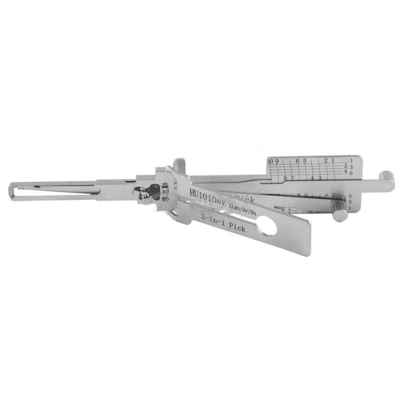 Original Lishi 2-in-1 HU66 HU100 HON66 HU100R HU92 HY22 TOY2 TOY48 HU101 HU162T-8 lishi Pick Tool Door opening tool Stainless s image 3