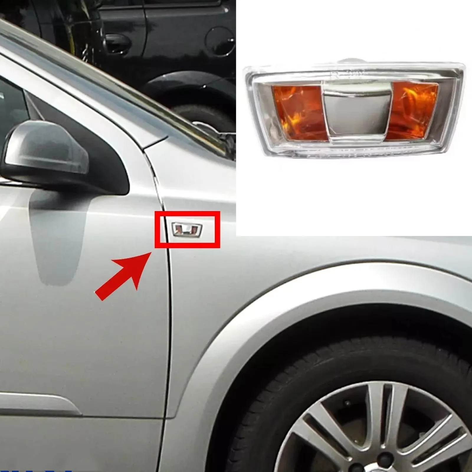 

Side Indicator Repeater Light Lamp For Vauxhall Astra H Corsa D 13497990 Right/Left Car Turn Signal Light Car Accessories