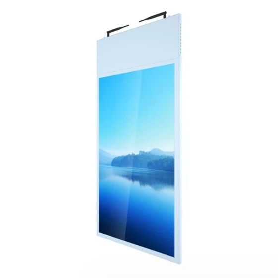43 Inch High Definition Double Sided LCD Display for Shopping Mall Roof Hanging Design Advertising Signage Screen Board