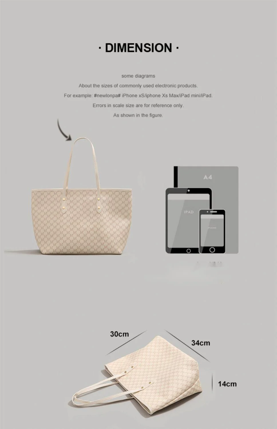 Hochwertige Tragetasche mit großem Fassungsvermögen für Pendlerinnen im neuen Herbst und Winter 2024, vielseitige Umhängetasche der Spitzenklasse_voghion.com