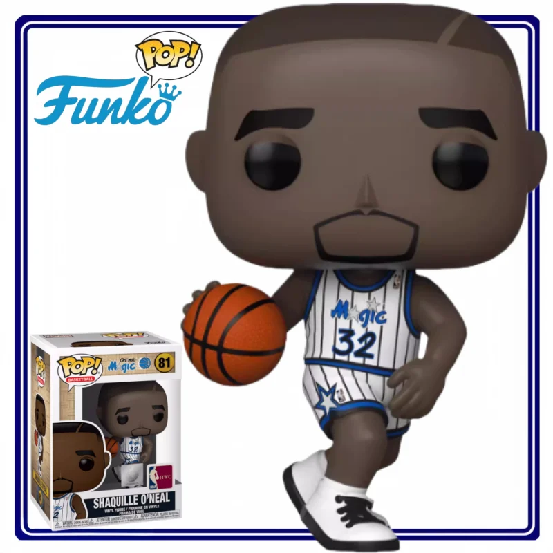 Funko baloncesto NBA Orlando Magic Team Jersey Shaquille O 'Neal figura periférica modelo decoración de mesa juguetes para niños regalos