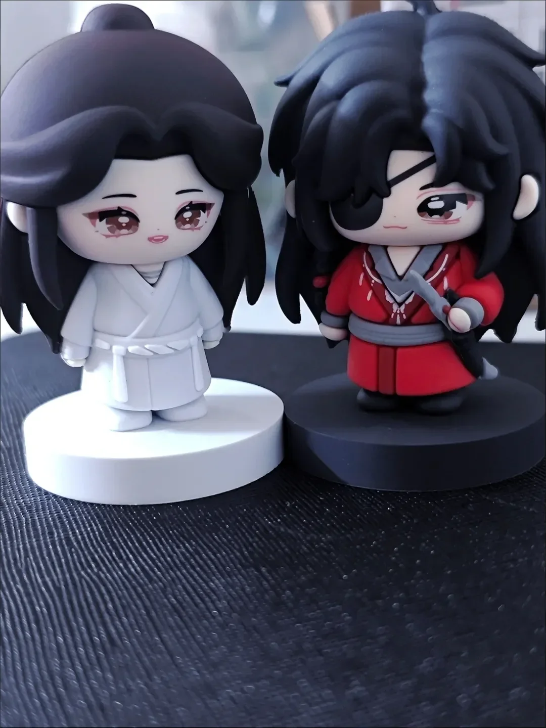 6 Cm Heavenly Officials Bless Figure Xie Lian Hua Cheng Anime Figure Q Version Models Tian Guan Ci Fu Pvc Statue Ornament Gift