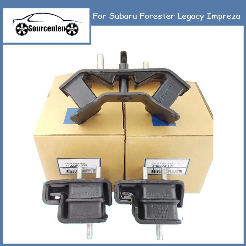New Genuine Auto Transmission Mount Engine Mounting MTG Insulator OEM 41022AE121 41022FA000 For Subaru Forester Legacy Impreza