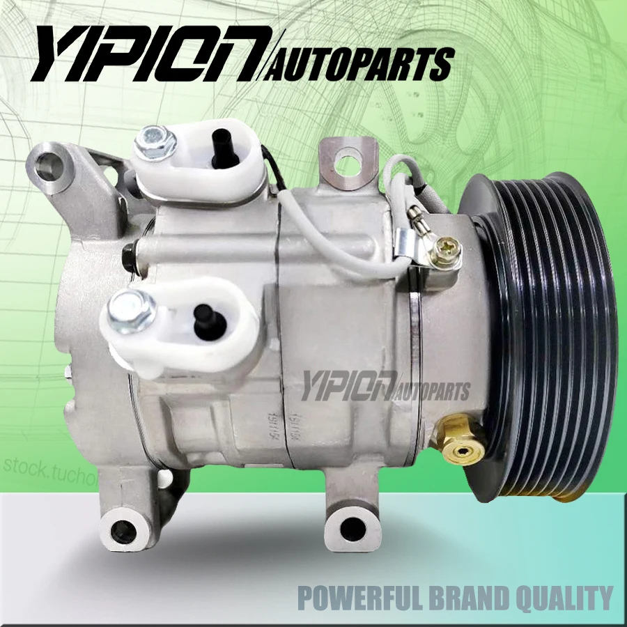 10S11C AC Compressor For Toyota Hilux 2001-2006 4472608020 883100K110 883200k080 883100k122 4471902650  883200k100