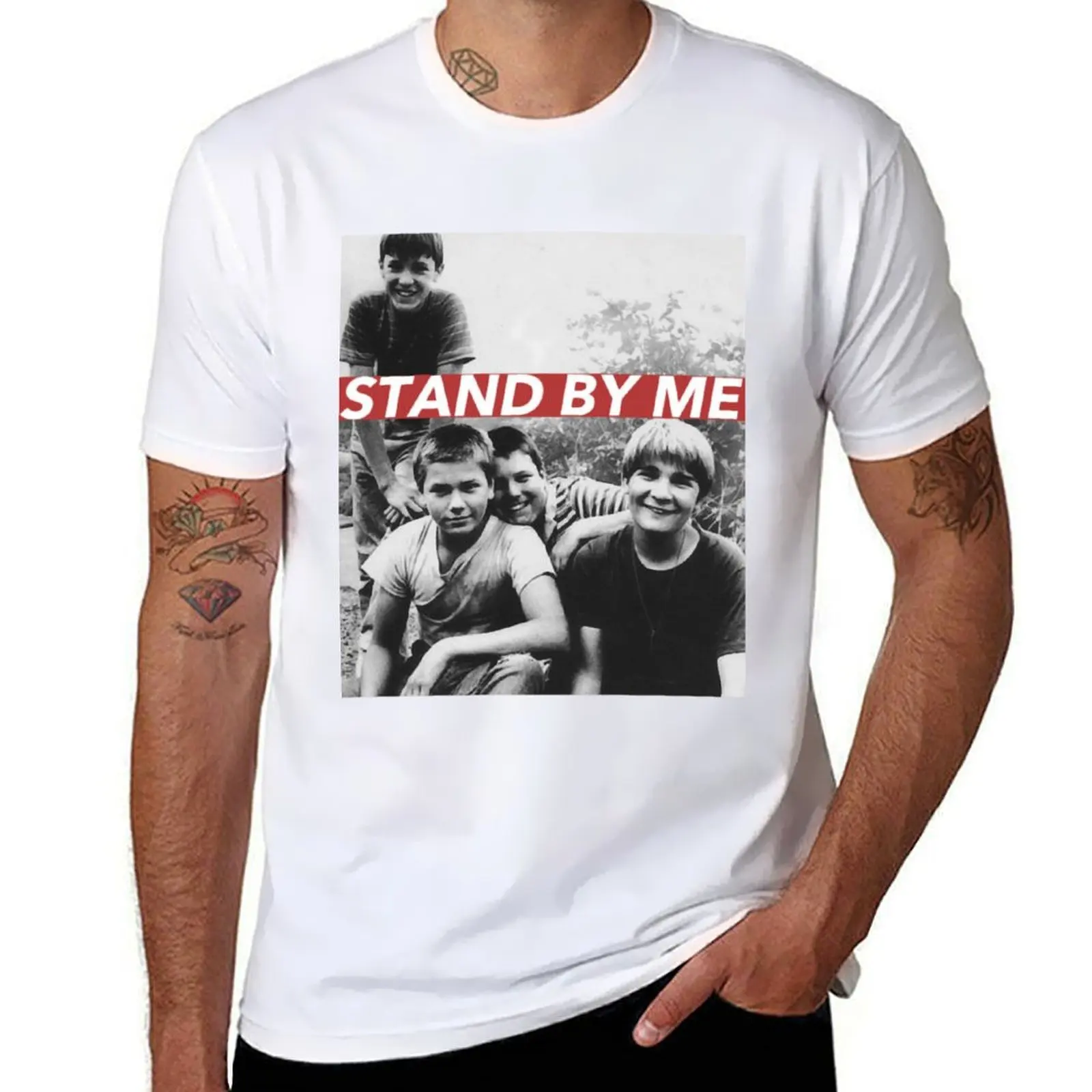

STAND BY ME T-Shirt t shirts for man cotton funny t shirts for man cotton T-Shirt