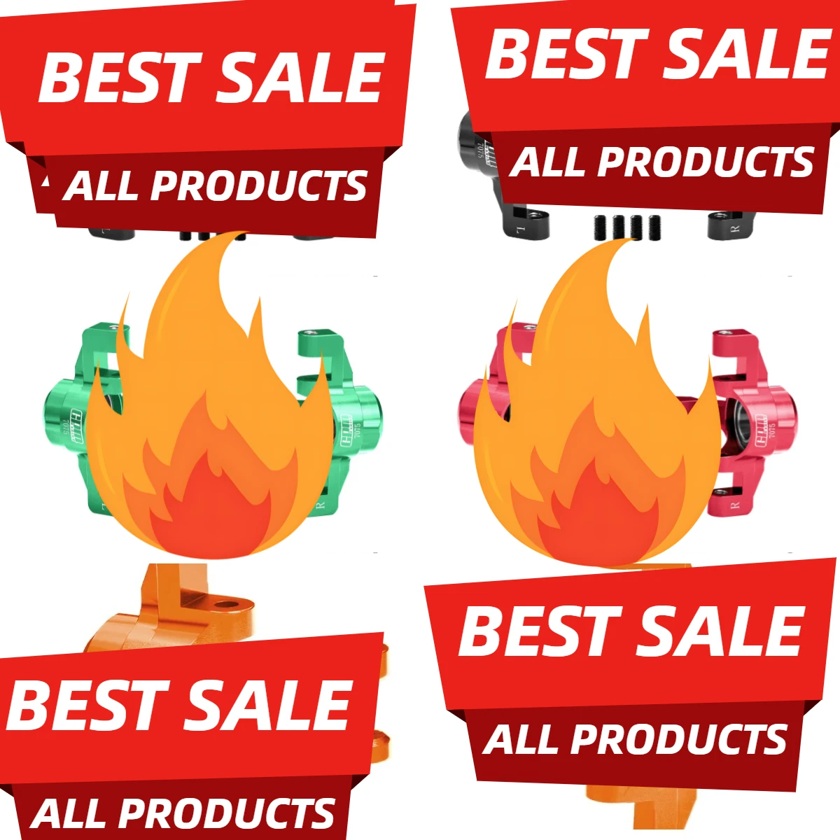 

GPM 7075-T6 ALLOY FRONT STEERING BLOCK For ARRMA 1/10 KRATON 4WD 4S BLX BRUSHLESS MONSTER TRUCK WITH SPEKTRUM RTR-ARA102690