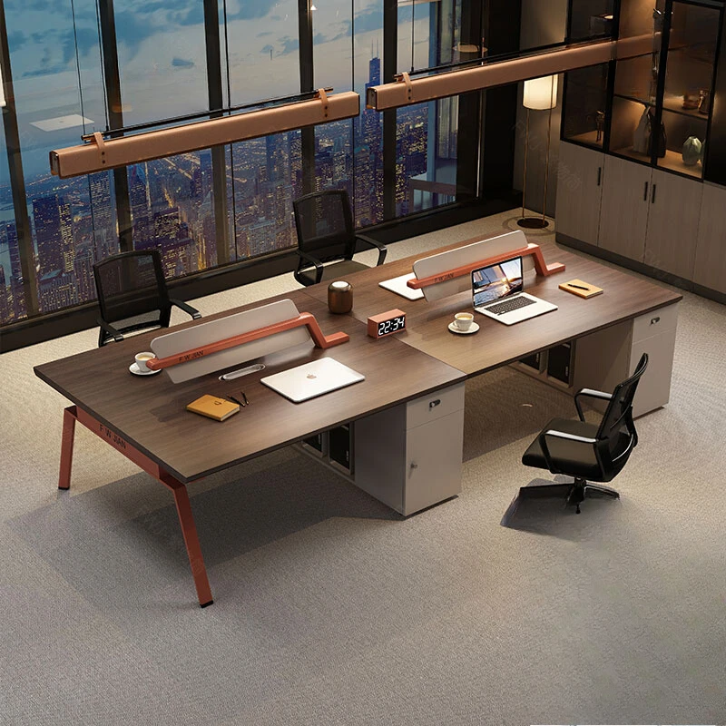 

Designer Unusual Office Desk Modern Monitor Reception Student Office Desk European High Quality Metal Escritorio Home Furniture
