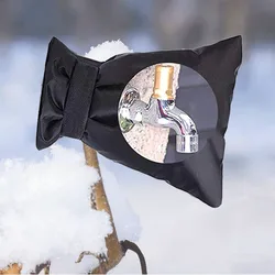 Novo inverno à prova dwaterproof água ao ar livre torneira capa fora do jardim torneira proteção contra congelamento meia reutilizável protetor de torneira
