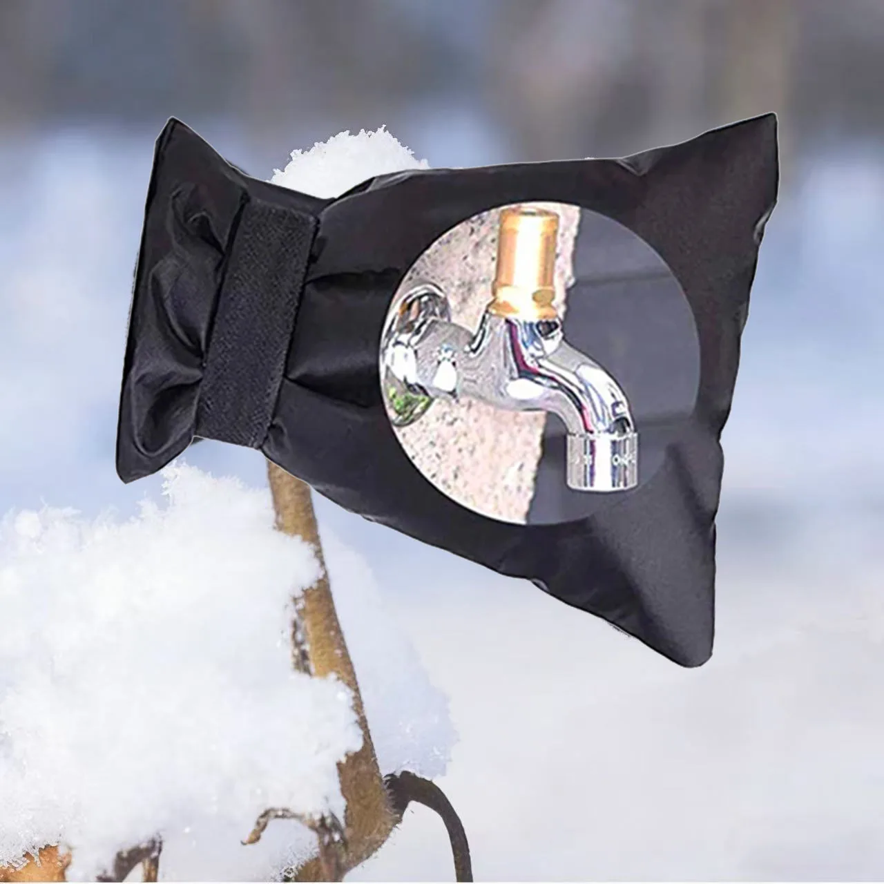 New Winter Waterproof Outdoor Faucet Cover Outside Garden Faucet Freeze Protection Sock Reusable Tap Protector