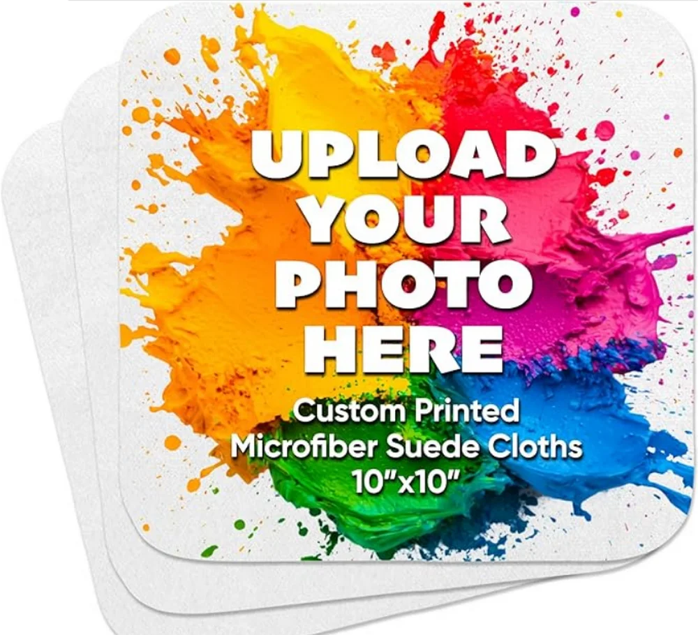 

500pcs Customized Jewelry Cleaning Cloth individually wrapped Pink Polishing Cloth for Sterling Silver Gold Platinum 8x8cm