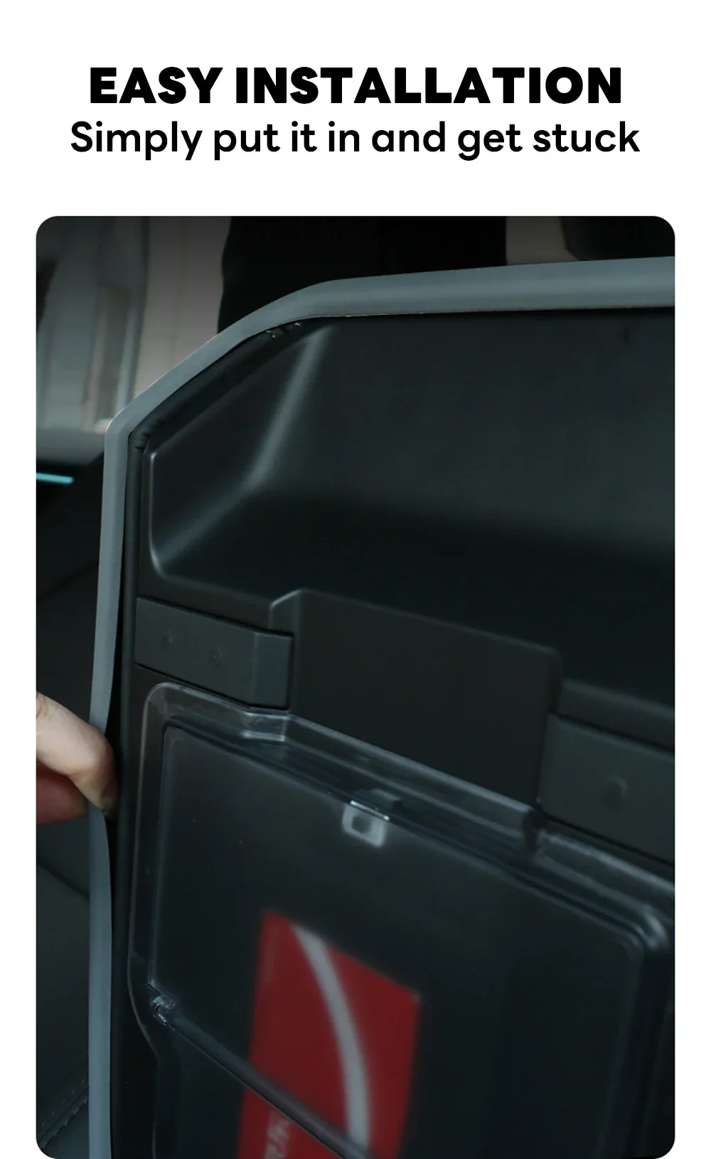 Für Tesla Model Y L Juniper 2026 Mittelkonsolen-Armlehnenabdeckung YL 2025 Armlehnen-Schutzabdeckung Model 3 Highland Zubehör – Detail 9