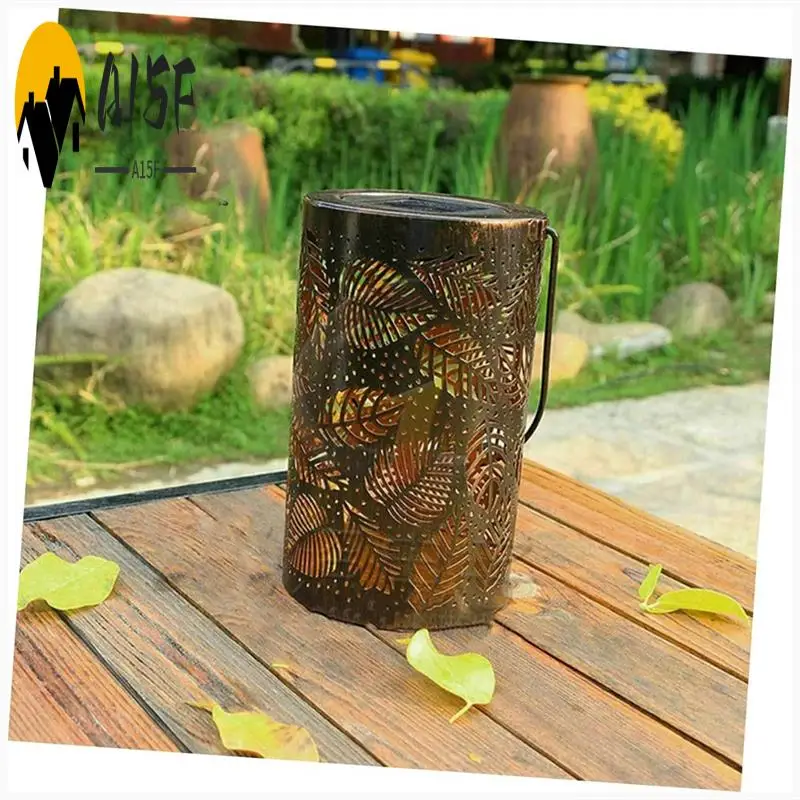 

A15F-Solar Hollow Light Iron Pattern Projection Light Outdoor Courtyard Garden Decorative Landscape Light