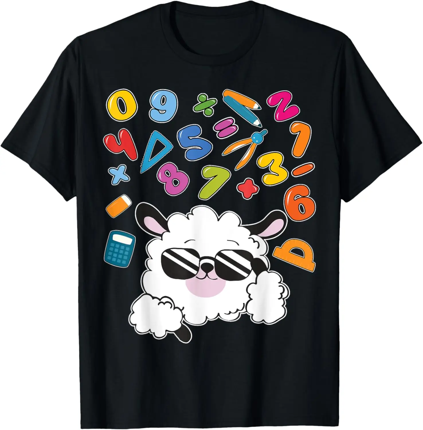 

Number day t shirt for kids maths cute number day shirt kids T-Shirt