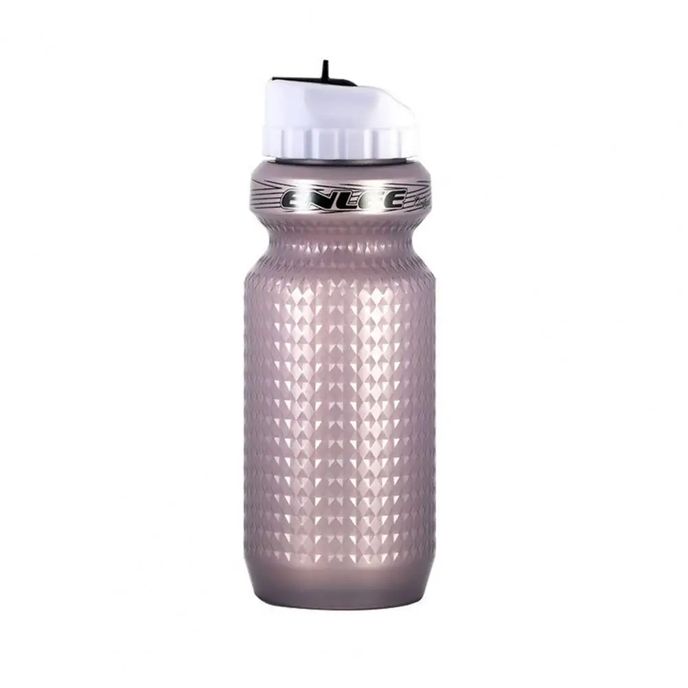 650ml  Sports Bottle Matte Texture Wear-resistant Food Grade Large Capacity Drinking Bottle for Camping