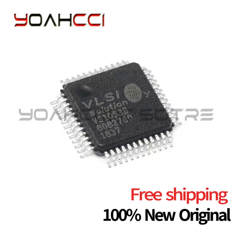 (5-10piece)100% New VS1053B VS1053B-L QFP-48 Chipset Original free shipping