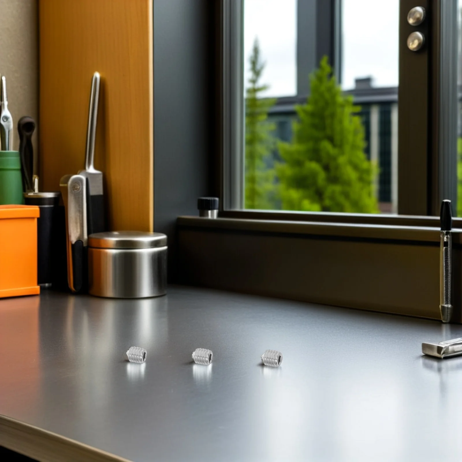 

120Pcs Bathroom Towel Rack Mounting Screws Stainless Steel Hex Socket M5x6 Secure Repair Accessories for Wall Mounted Towel Bar