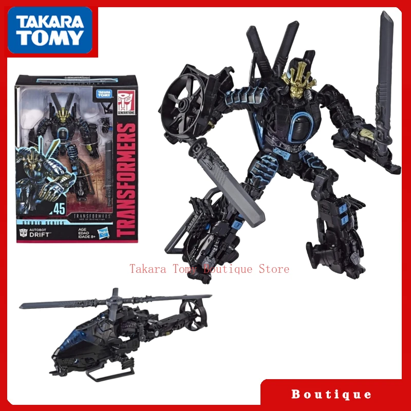 In Stock Takara Tomy Transformers Toys Studio Series 12CM Deluxe Class SS-45 Autobot Drift Action Figures Autobots Hobbies Gifts